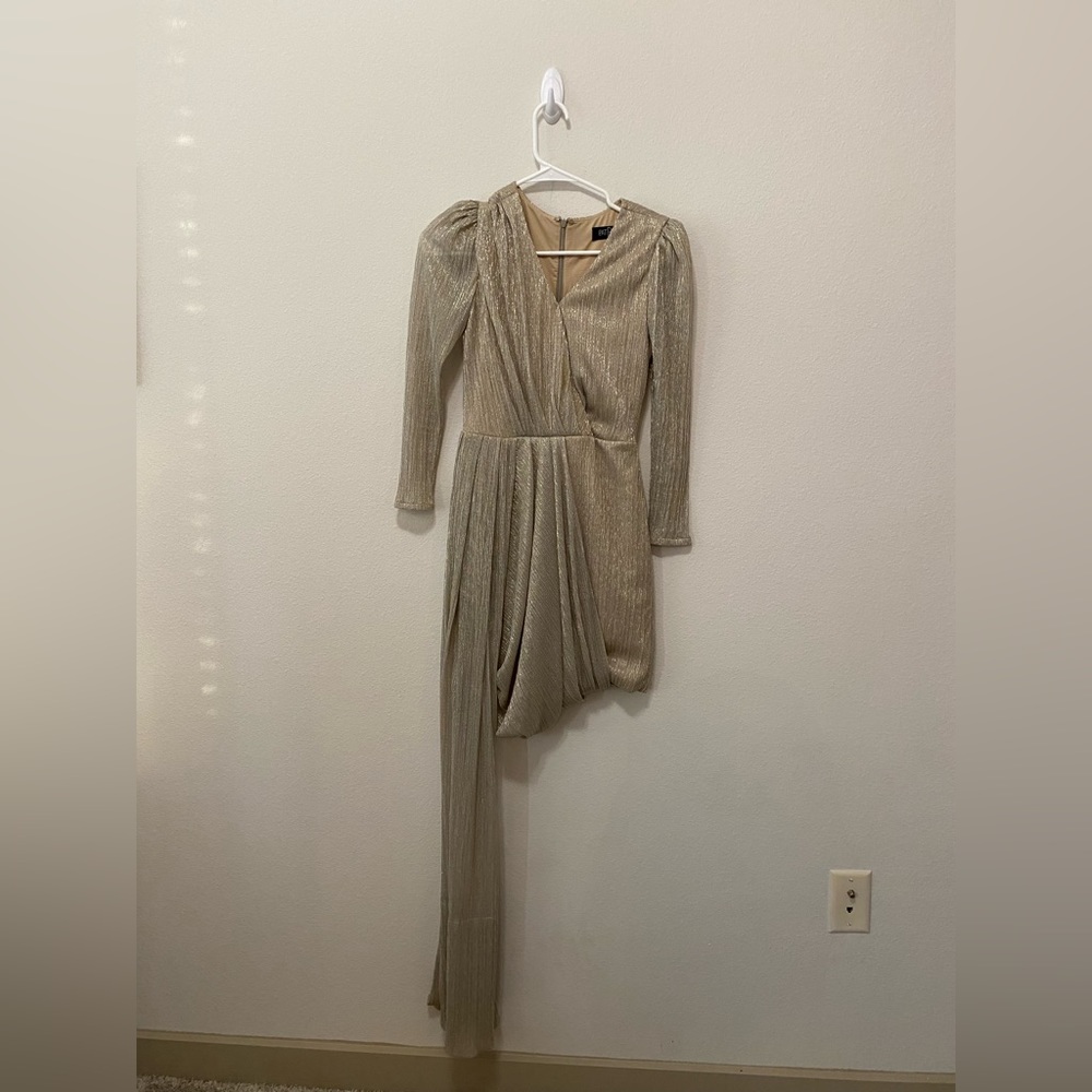 Champagne sparkle gala dress by PatBo